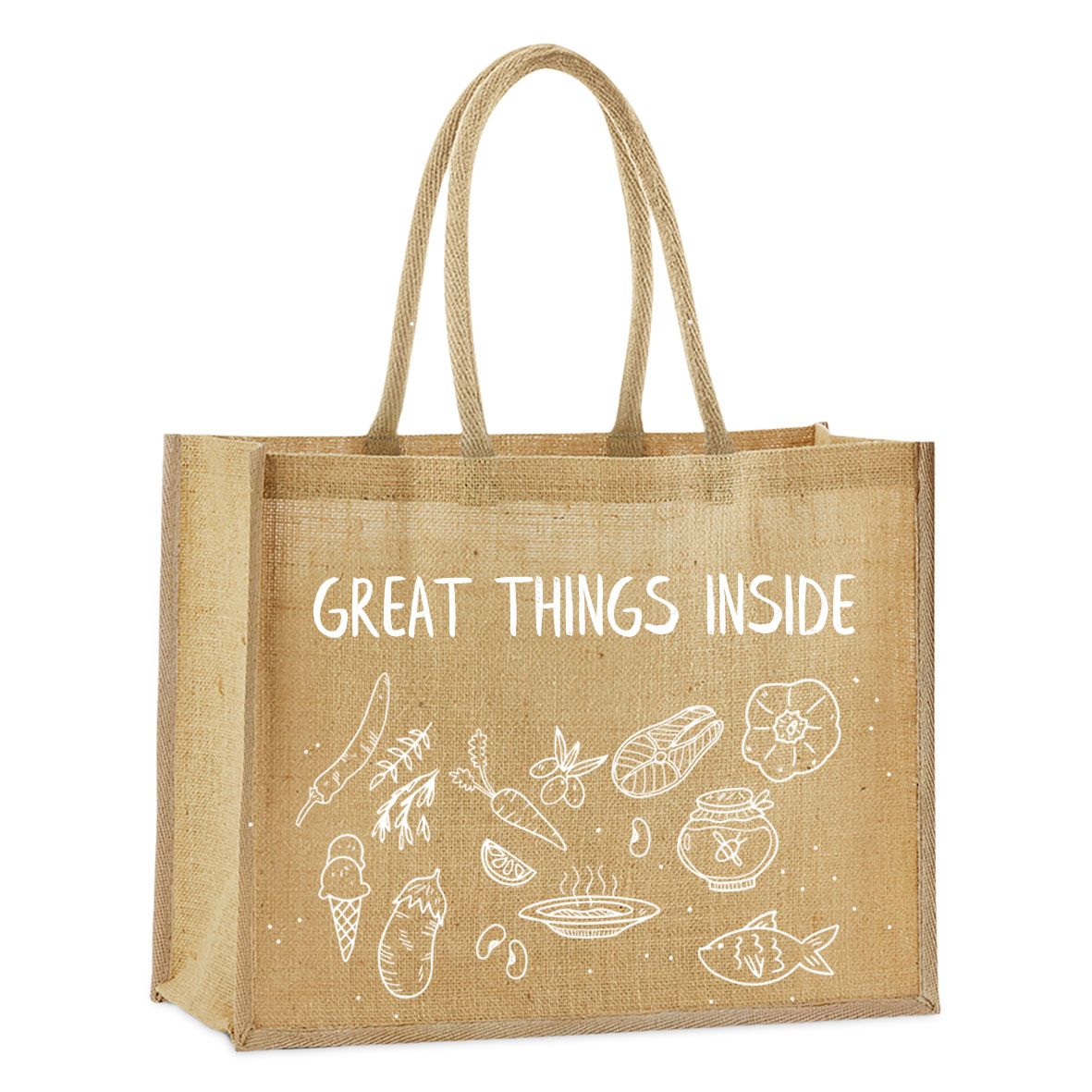 Shopper FOUR aus Jute